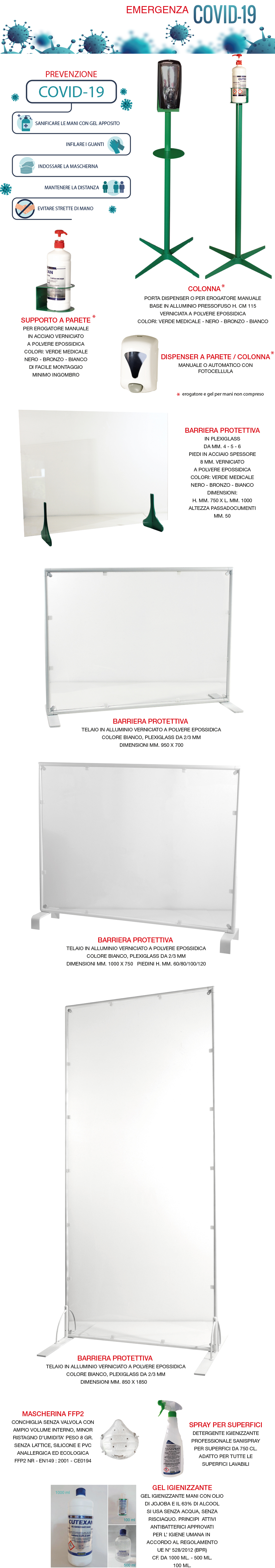 KIT PREVENZIONE COVID 19